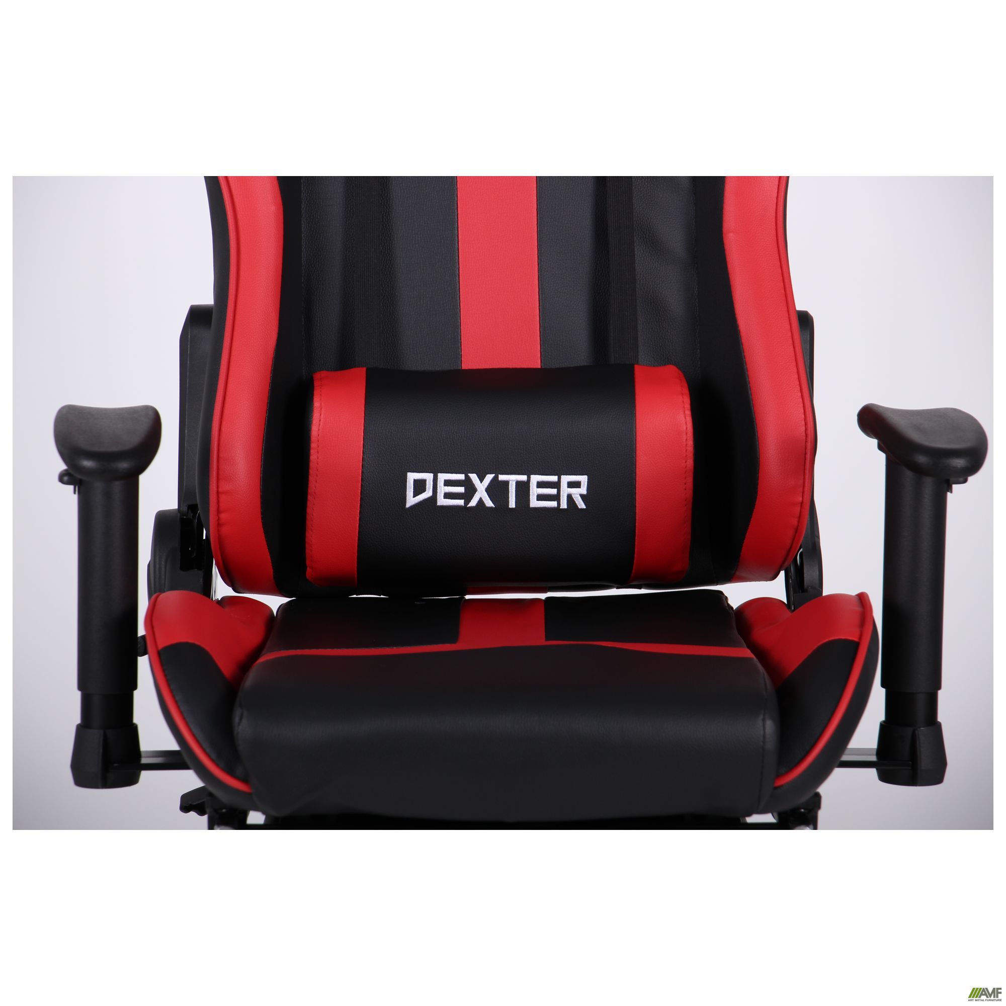 Фото 8 - Кресло VR Racer Dexter Grindor черный/красный 