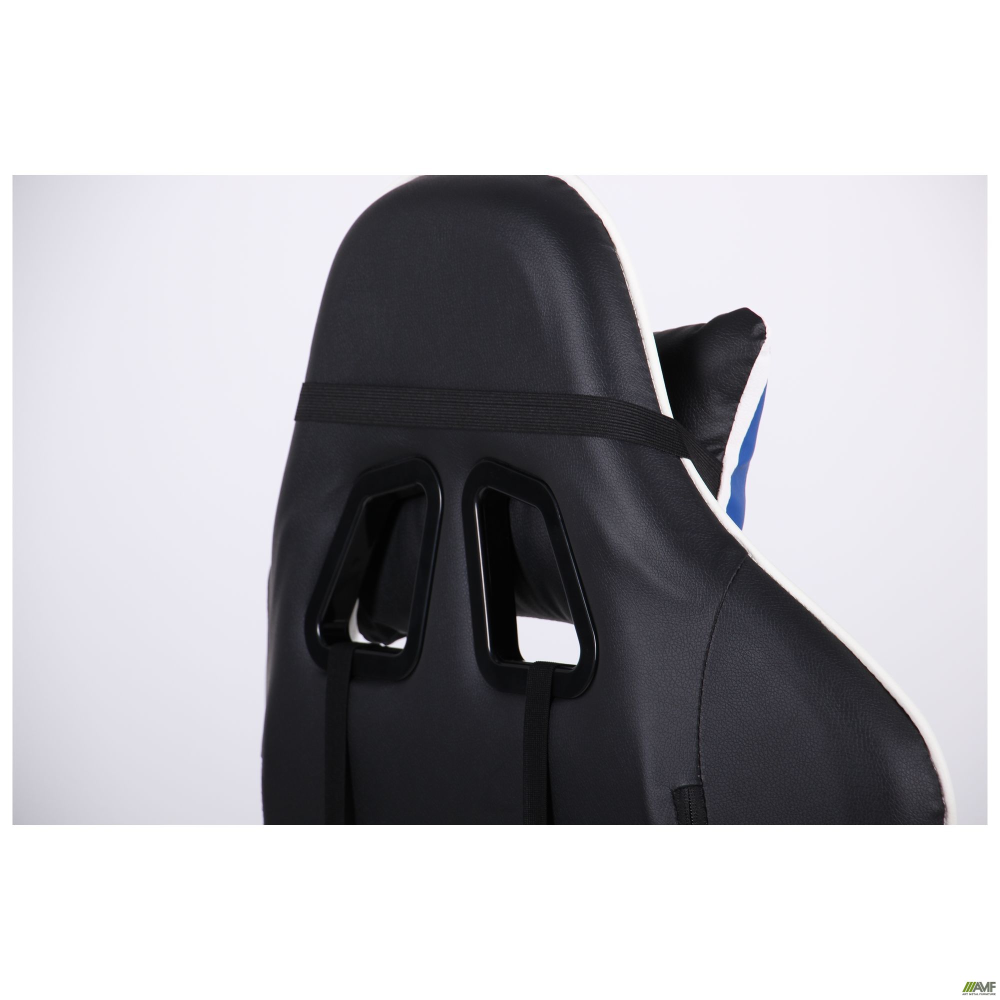 Фото 17 - Кресло VR Racer Dexter Frenzy черный/синий 