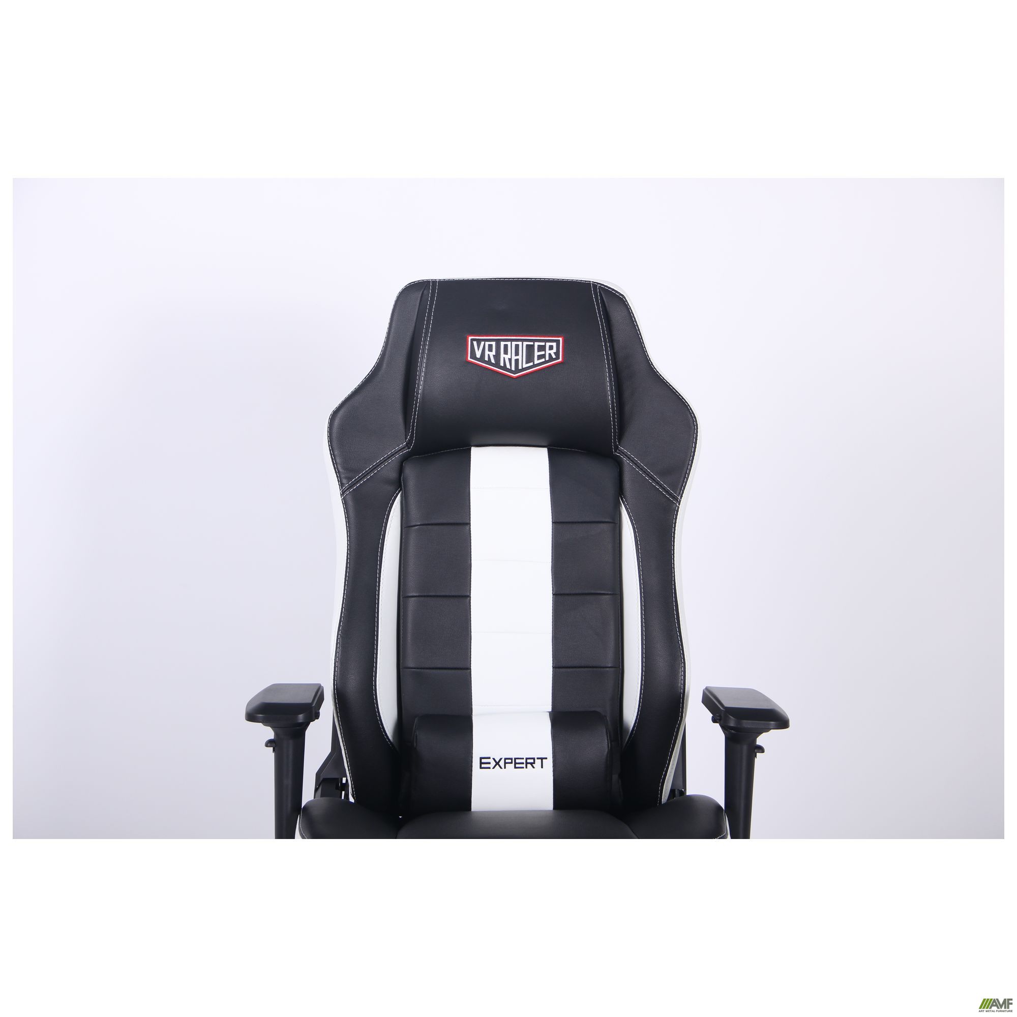 Фото 7 - Кресло VR Racer Expert Superb черный/белый 