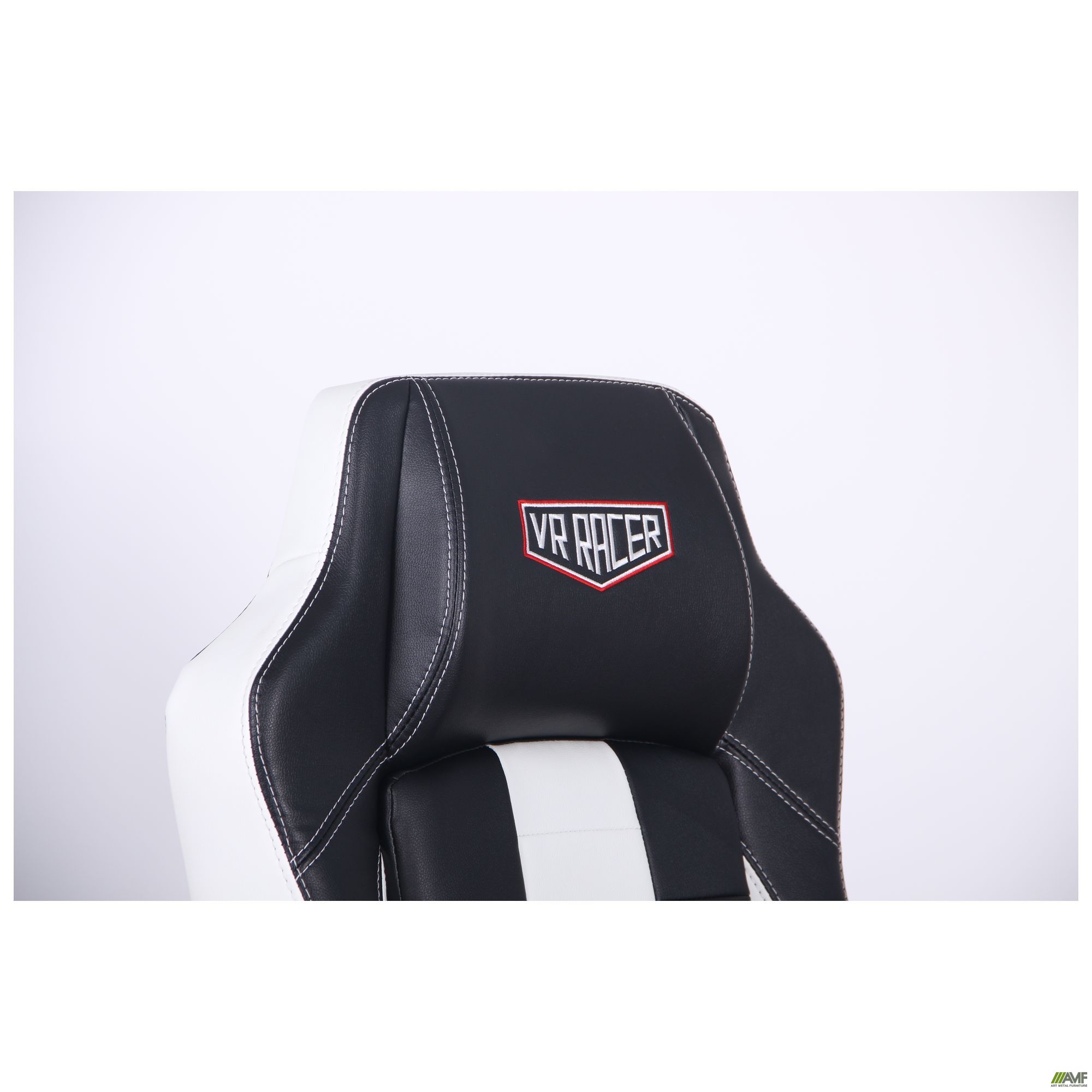 Фото 9 - Кресло VR Racer Expert Superb черный/белый 