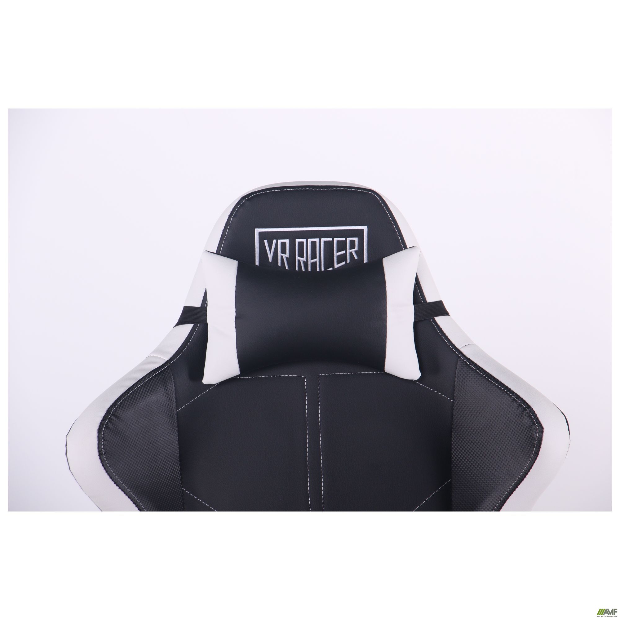 Фото 8 - Кресло VR Racer Expert Mentor черный/белый 