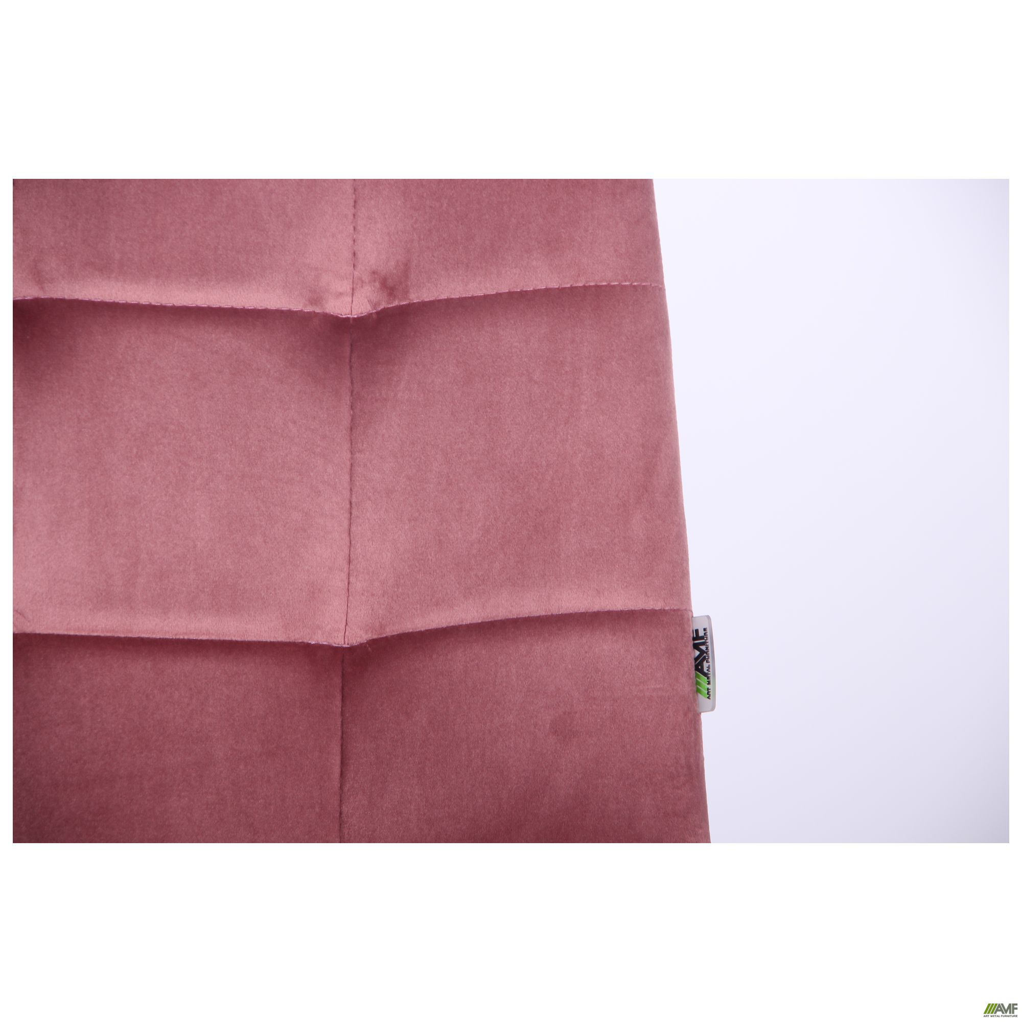 Фото 10 - Стул обеденный Harlem черный/велюр розовый антик 