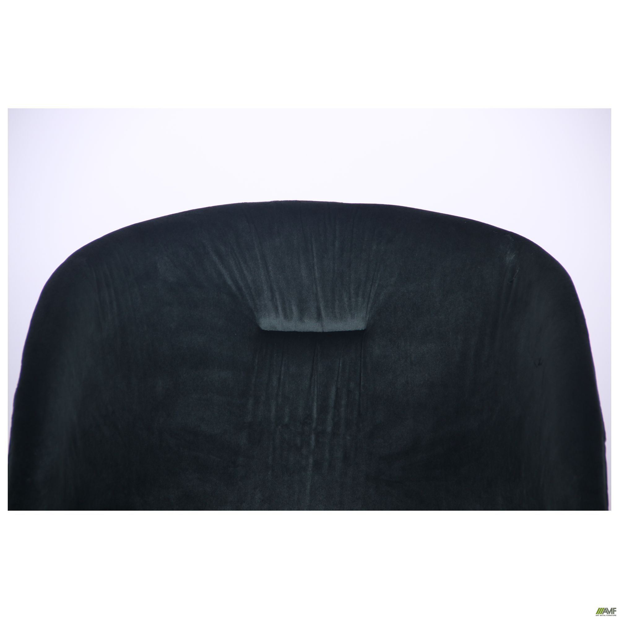Фото 8 - Кресло поворотное Sacramento черный/велюр темно-зеленый 