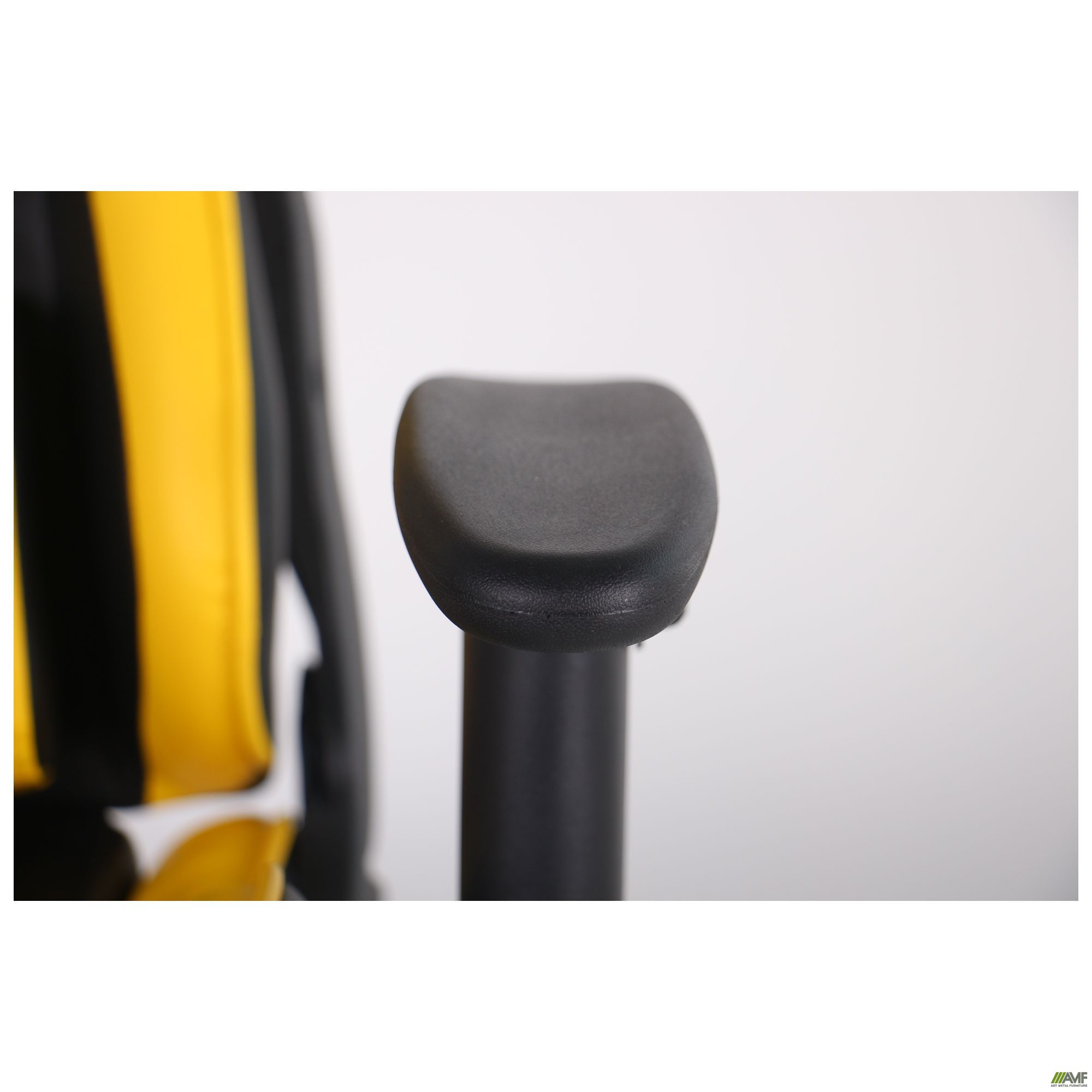 Фото 14 - Крісло VR Racer Dexter Rumble чорний/жовтий 