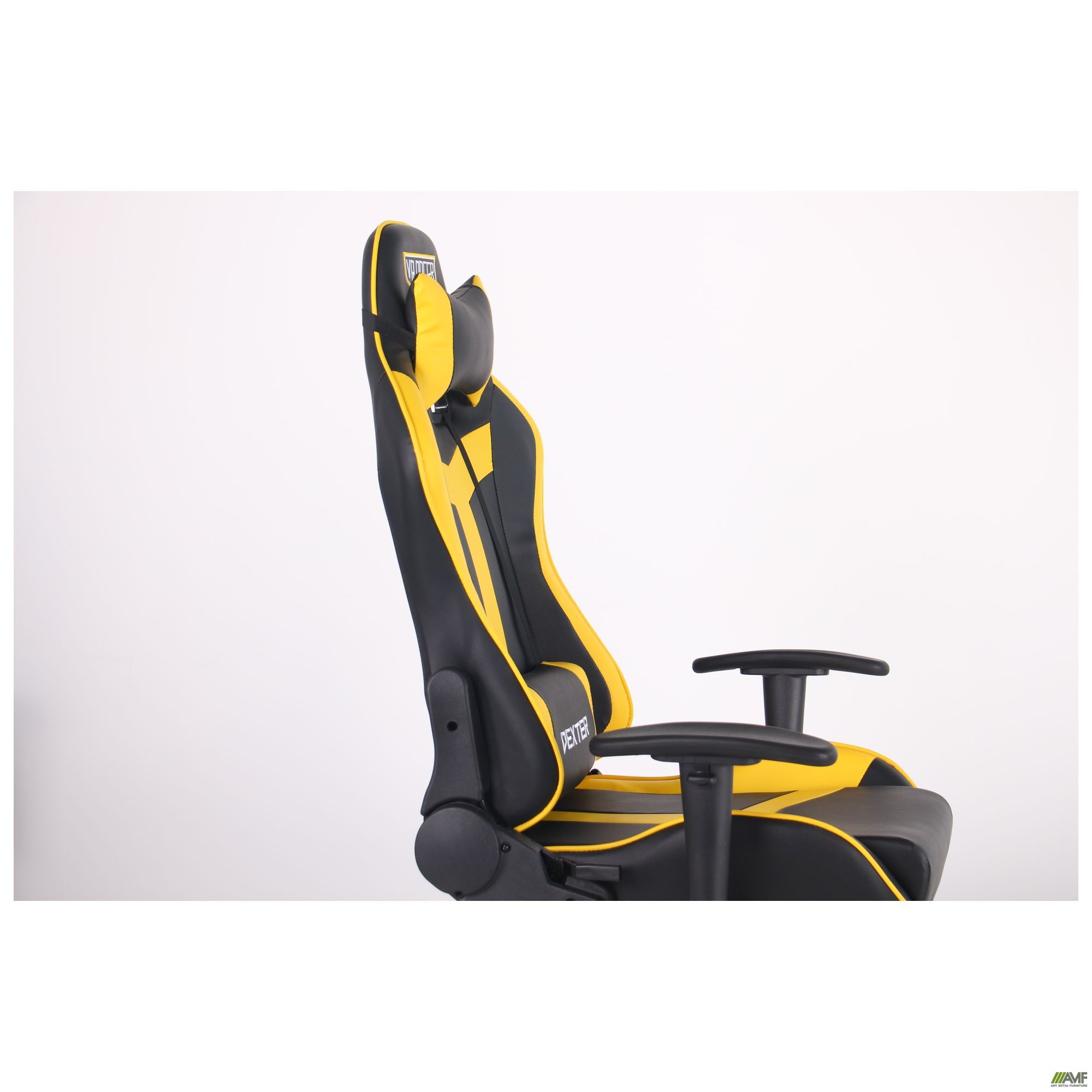 Фото 15 - Кресло VR Racer Dexter Rumble черный/желтый 