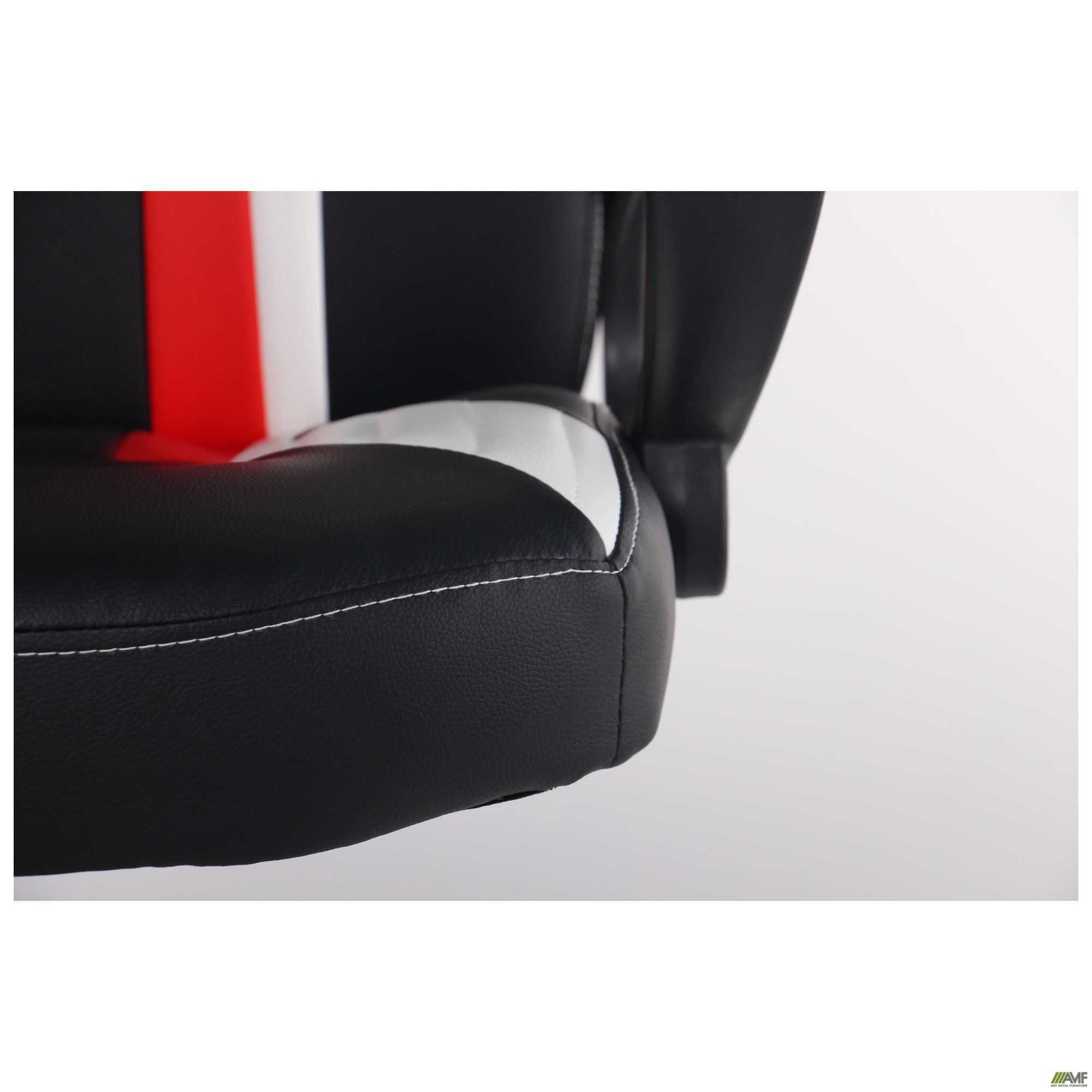 Фото 12 - Кресло VR Racer Dexter Hook черный/красный 