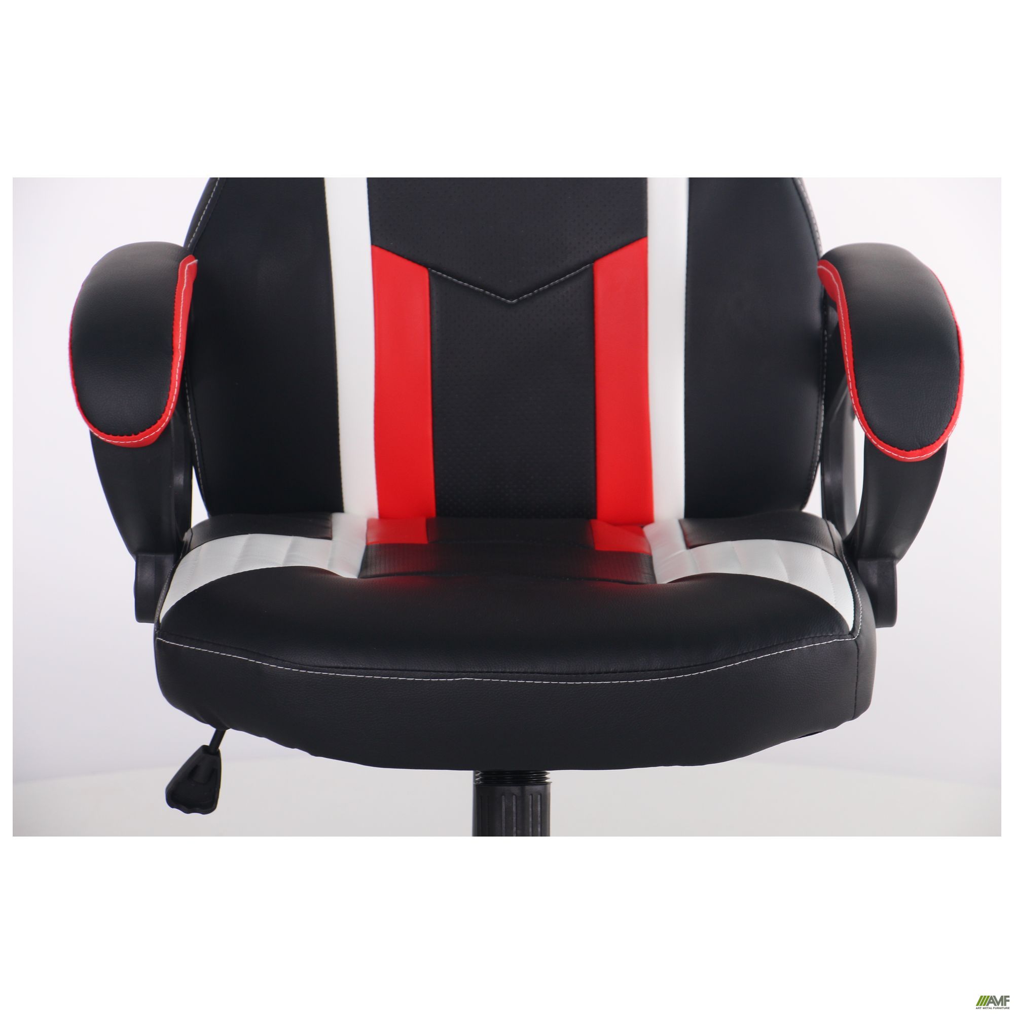 Фото 9 - Кресло VR Racer Dexter Hook черный/красный 