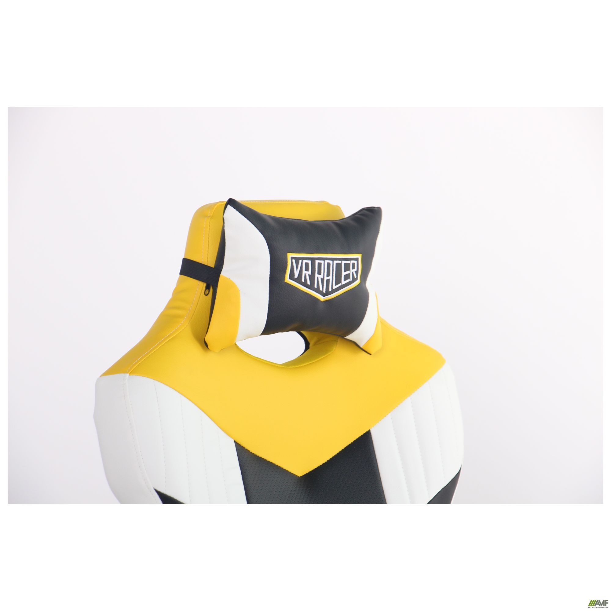 Фото 7 - Кресло VR Racer Dexter Jolt черный/желтый 
