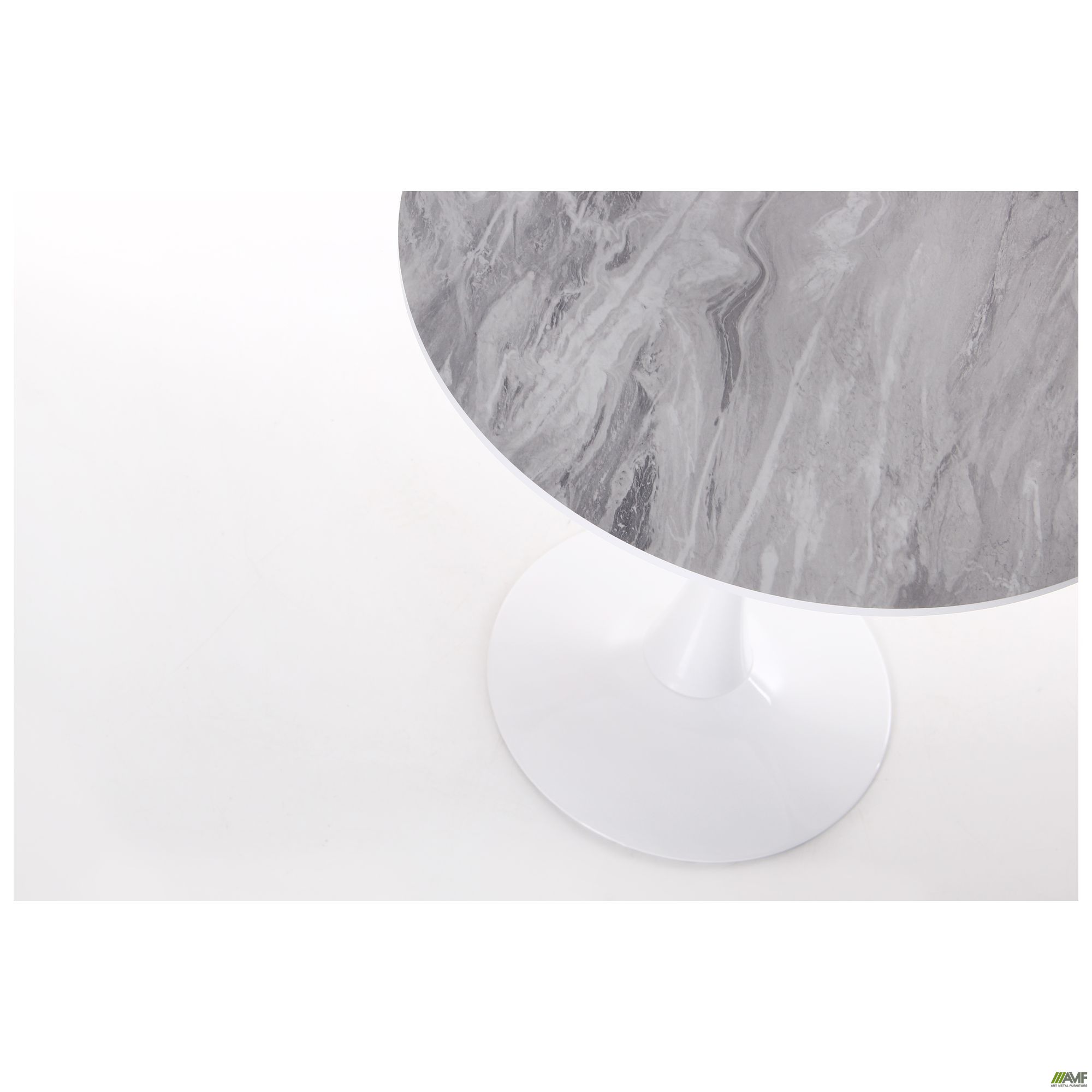 Фото 6 - Стол обеденный Allure Marble / White 