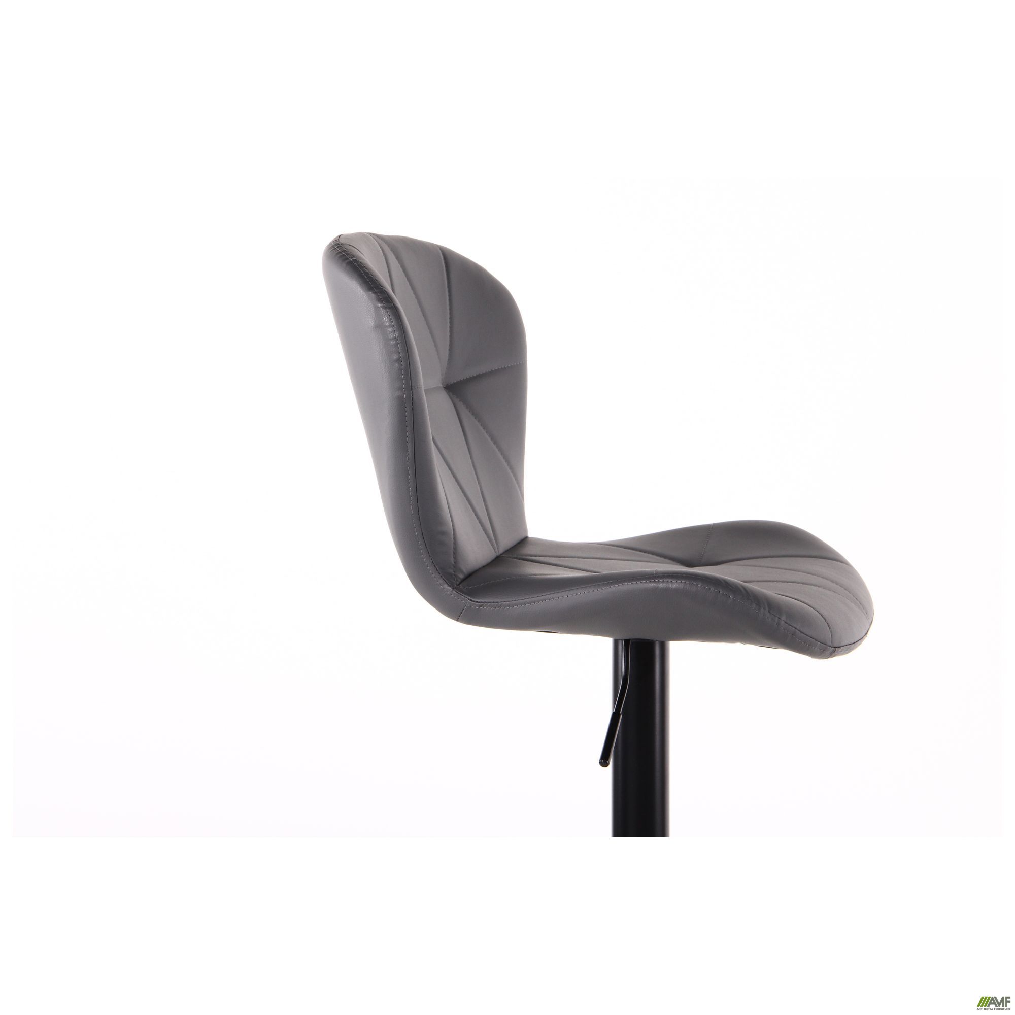 Фото 12 - Барный стул Vensan PU Gray / Black 