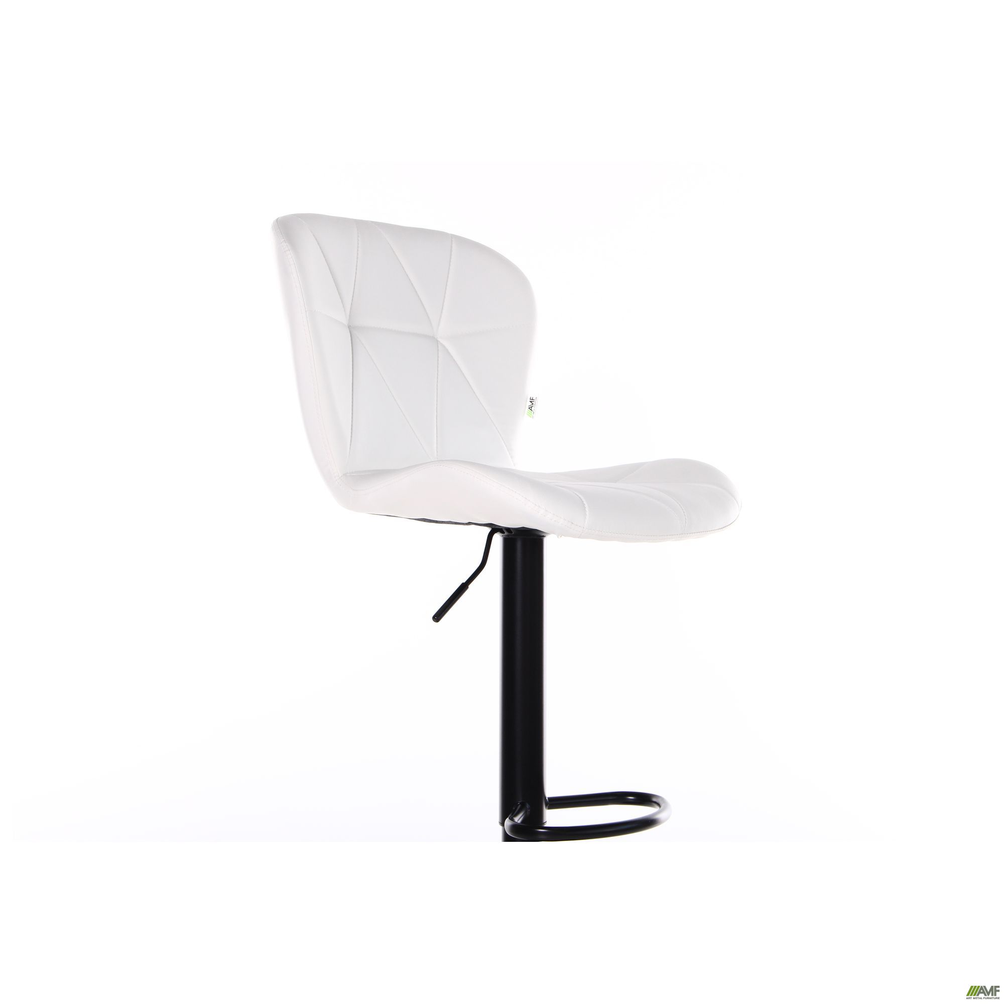 Фото 11 - Барный стул Vensan PU White / Black 