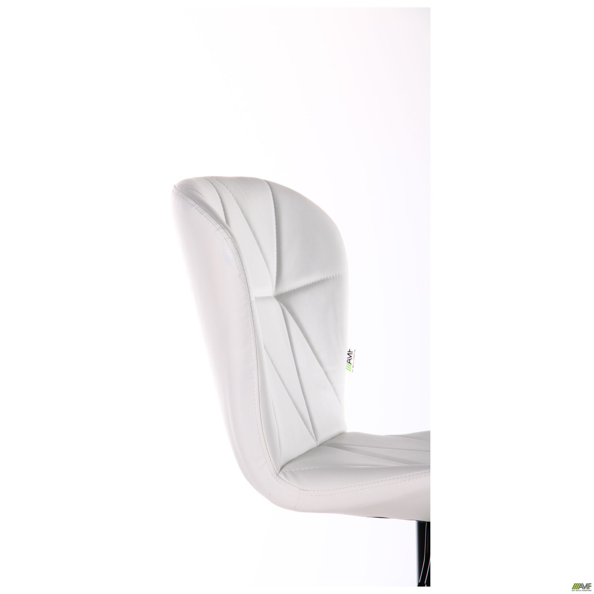 Фото 10 - Барный стул Vensan PU White / Black 