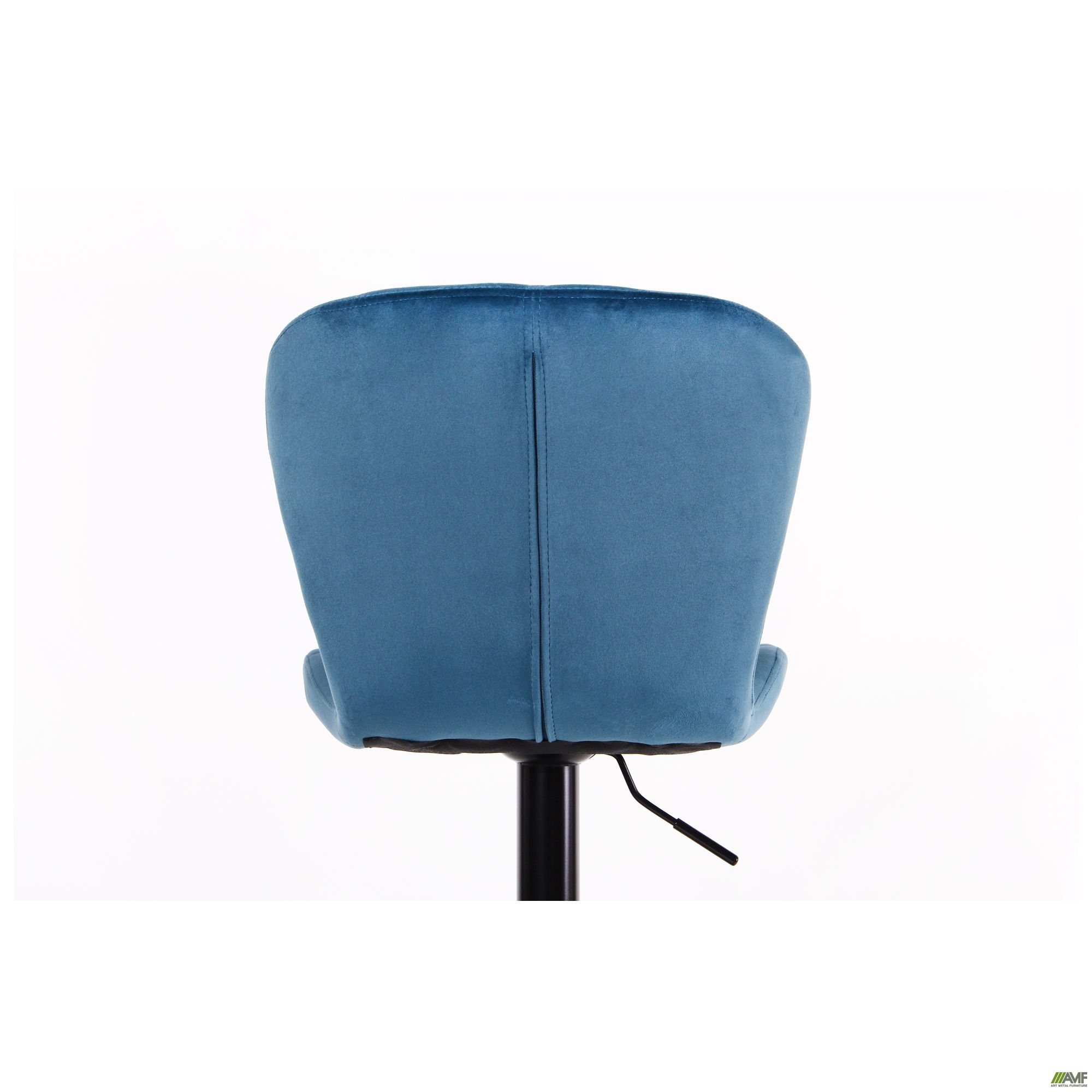 Фото 16 - Барний стілець Vensan Velvet Blue / Black 