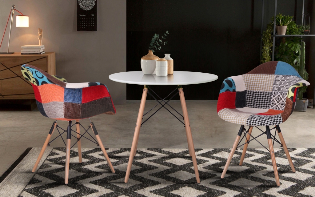 Комплект Helis + Salex Patchwork White
