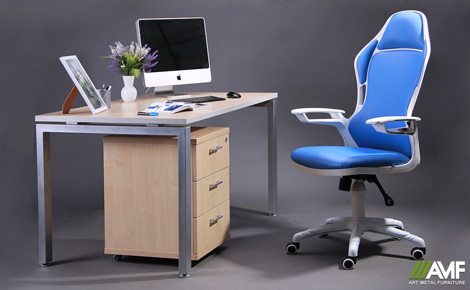 Кабинет руководителя Сигма + кресло Racer Blue