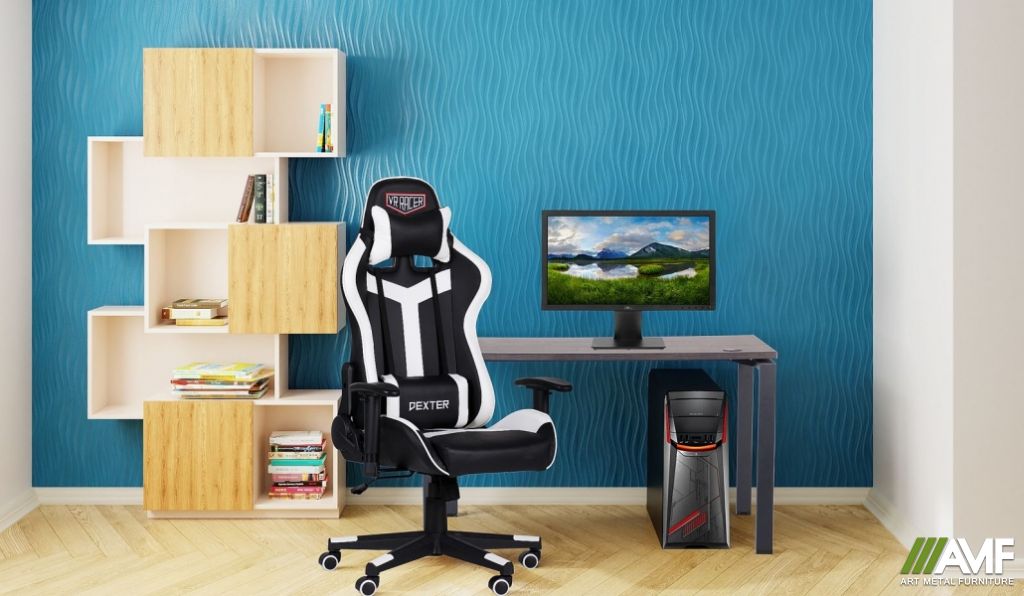 Домашний кабинет стол Сигма Sig-102 + кресло VR Racer Dexter Laser