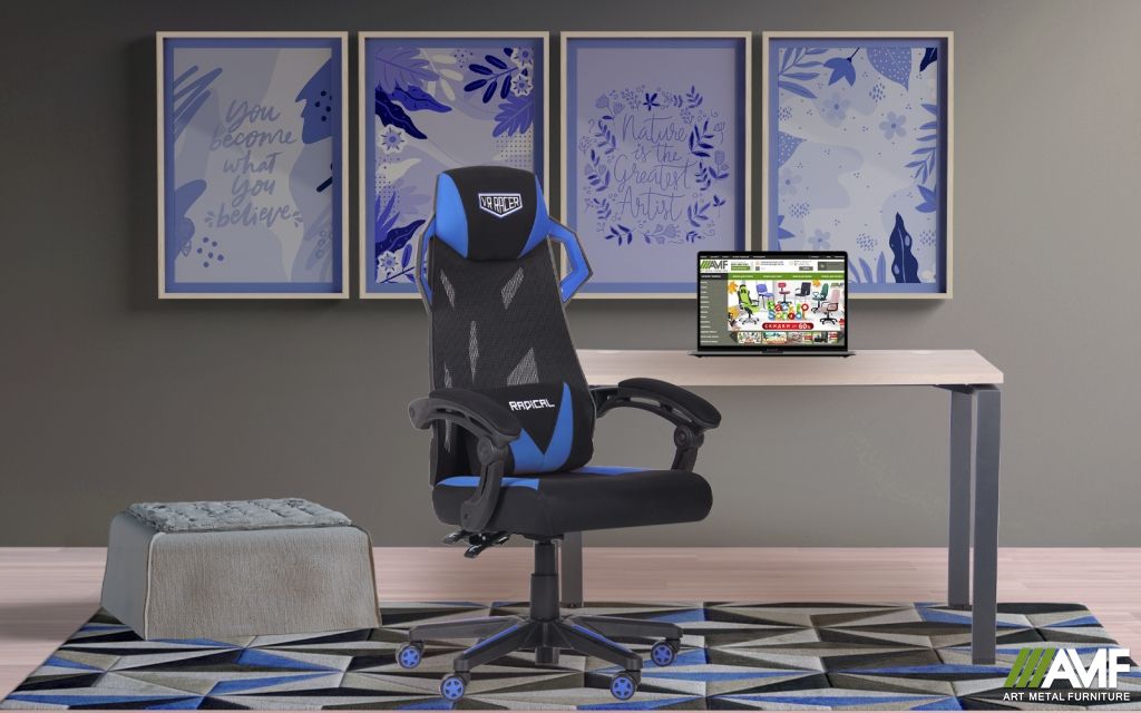 Домашний кабинет стол SIG-102 + кресло VR Racer Radical Krios