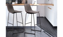 Комплект барных стульев для кухни Colt Серый 