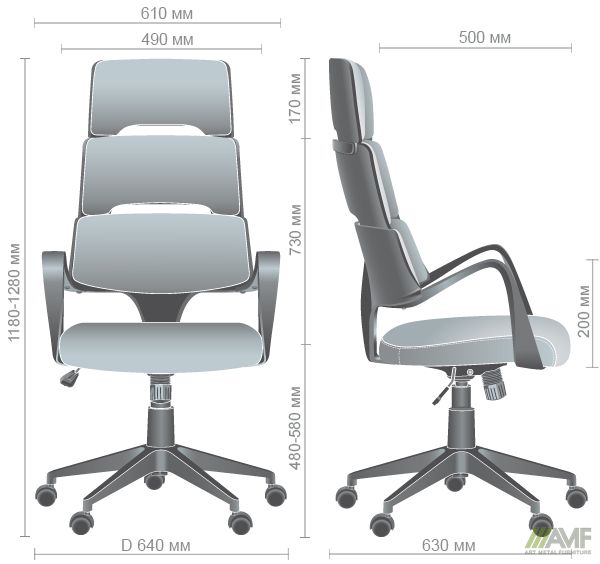 Характеристики Кресло Spiral White светло-серый