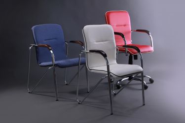 Кресло Самба-RC Хром Софт Неаполь N-34 без канта - интерьер - фото 9