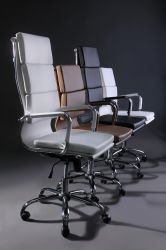 Кресло Slim CF (XH-632C) черный - интерьер - фото 23