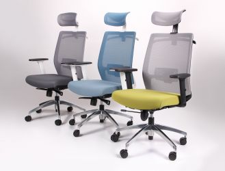 Кресло Install Black, Alum, Grey/Grey - интерьер - фото 12