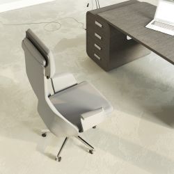 Стол приставной AT-105 (1330х800х770) Венге серый/черный графит - интерьер - фото 5