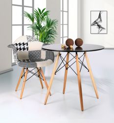 Кресло Salex PL Wood Черный - интерьер - фото 10