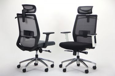 Кресло Install Black, Alum, Grey/Grey - интерьер - фото 28
