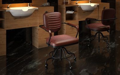 Кресло Barber brown - интерьер - фото 1