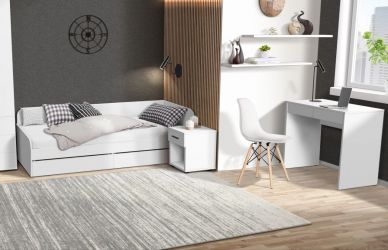 Шафа гардеробна City 3-х дверна 3 шухляди права (1120х500х1930Н) Дуб Сонома - интерьер - фото 3