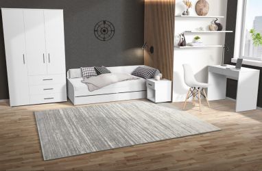 Шафа гардеробна City 3-х дверна 3 шухляди права (1120х500х1930Н) Дуб Сонома - интерьер - фото 1